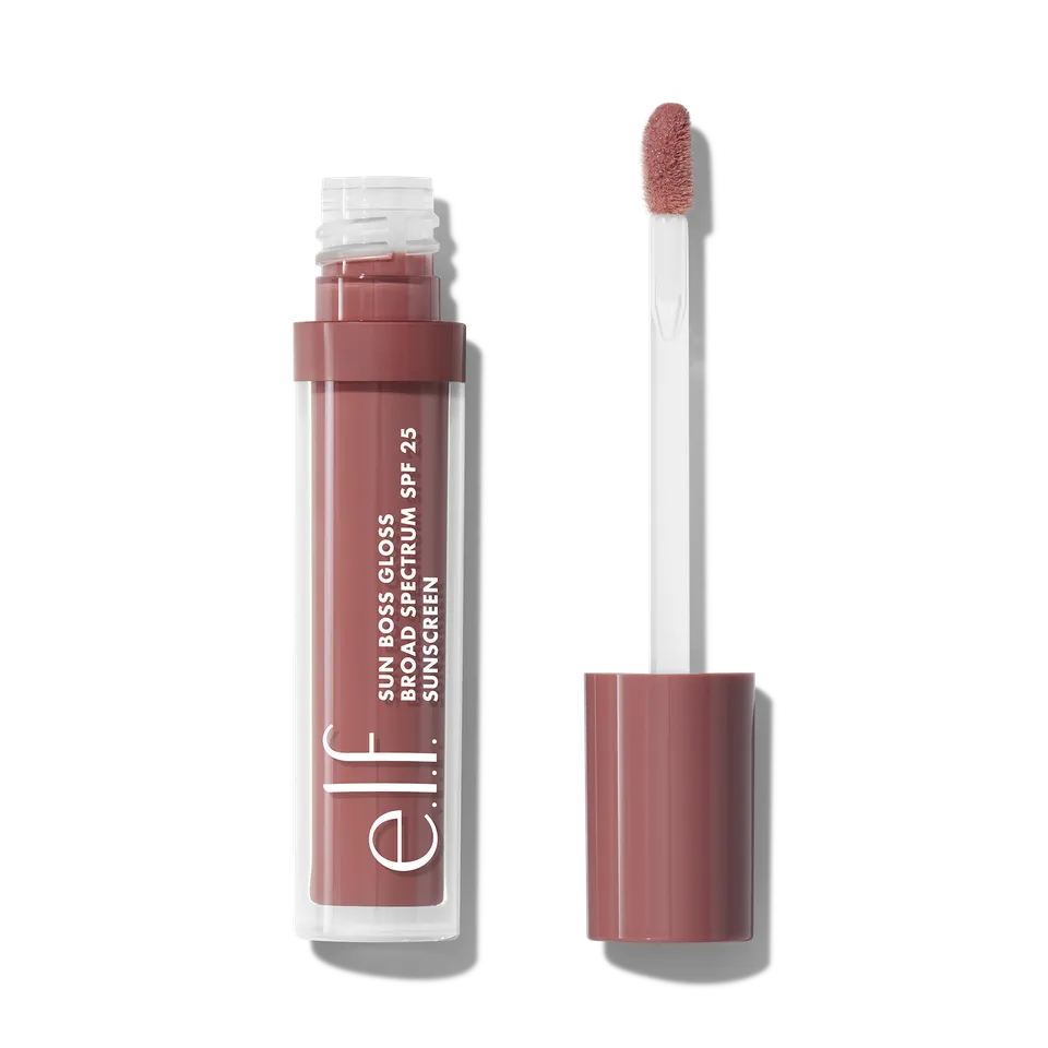 E.L.F Sun Boss Gloss SPF 25 gloss lèvres teinté haute brillance