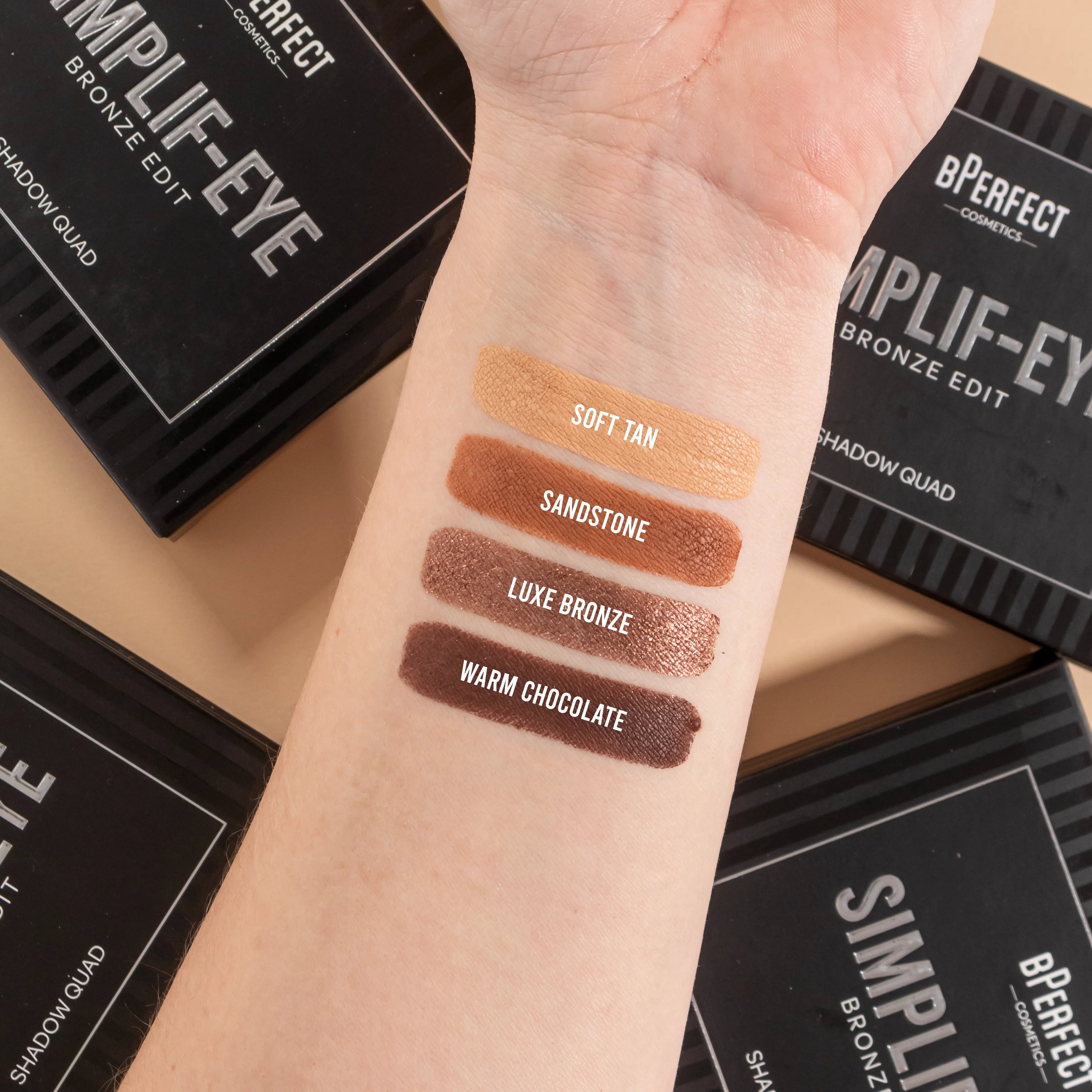 Be Perfect Simplif-EYE Bronze Edit palette yeux 12 g