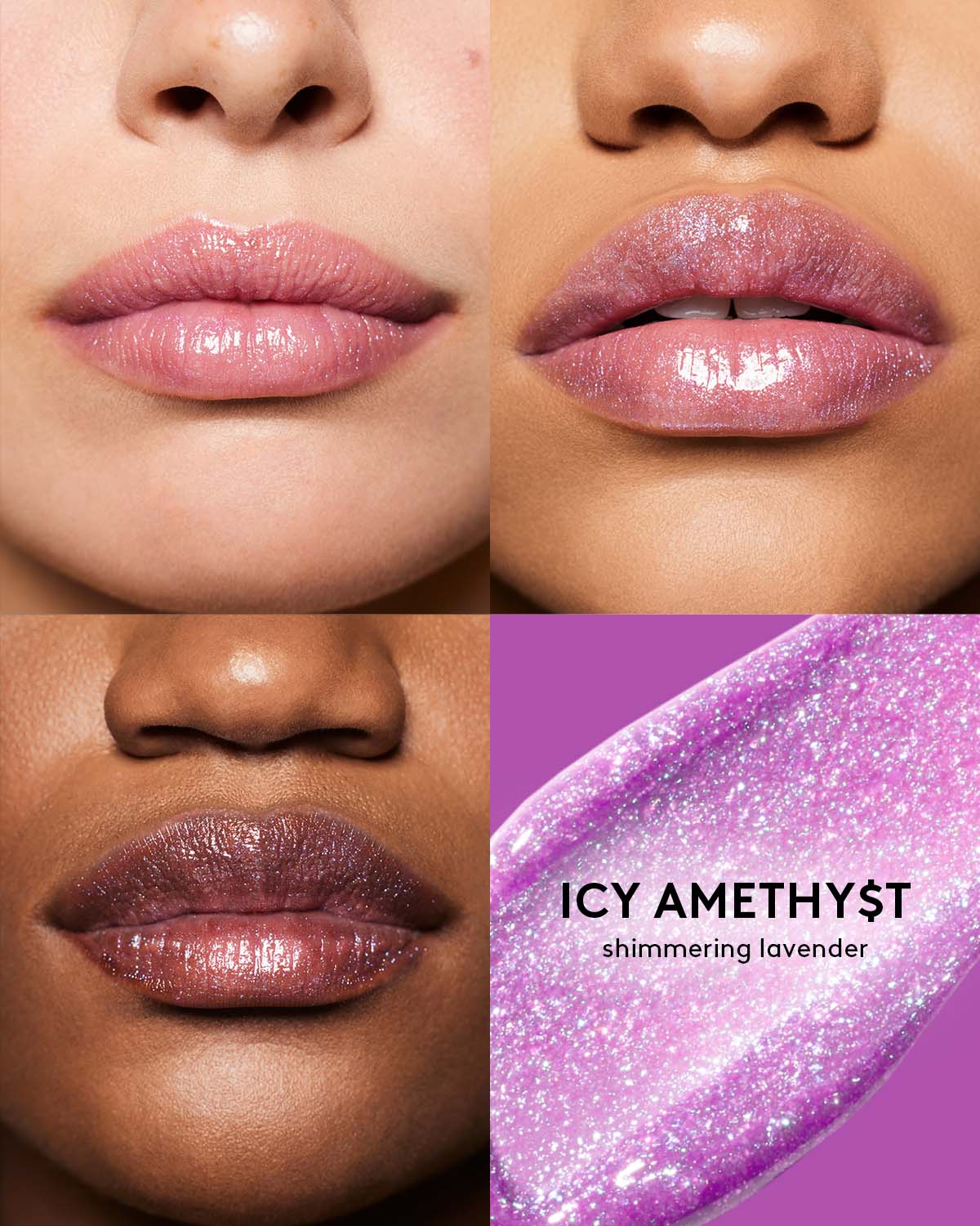 Fenty Beauty Gloss Bomb Stix gloss Icy Amethyst lavande