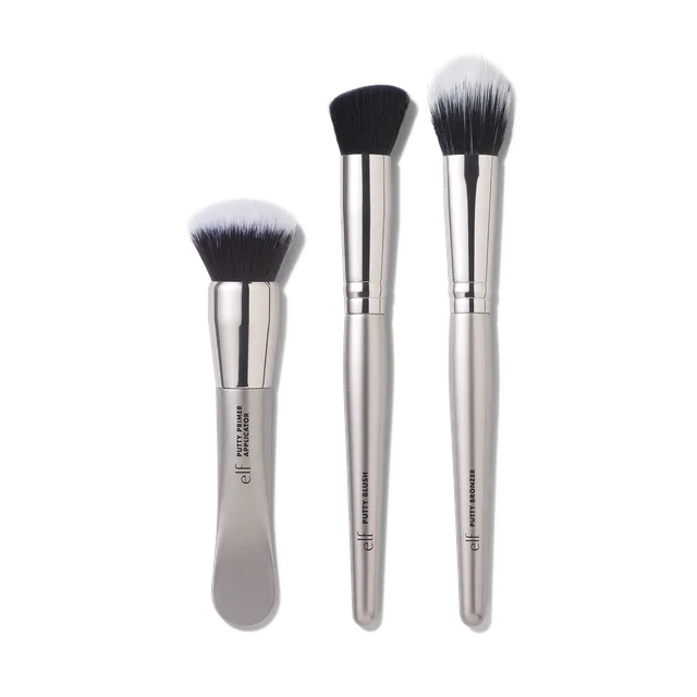 E.L.F. Putty Tools Trio Set 3 Pinceaux Teint