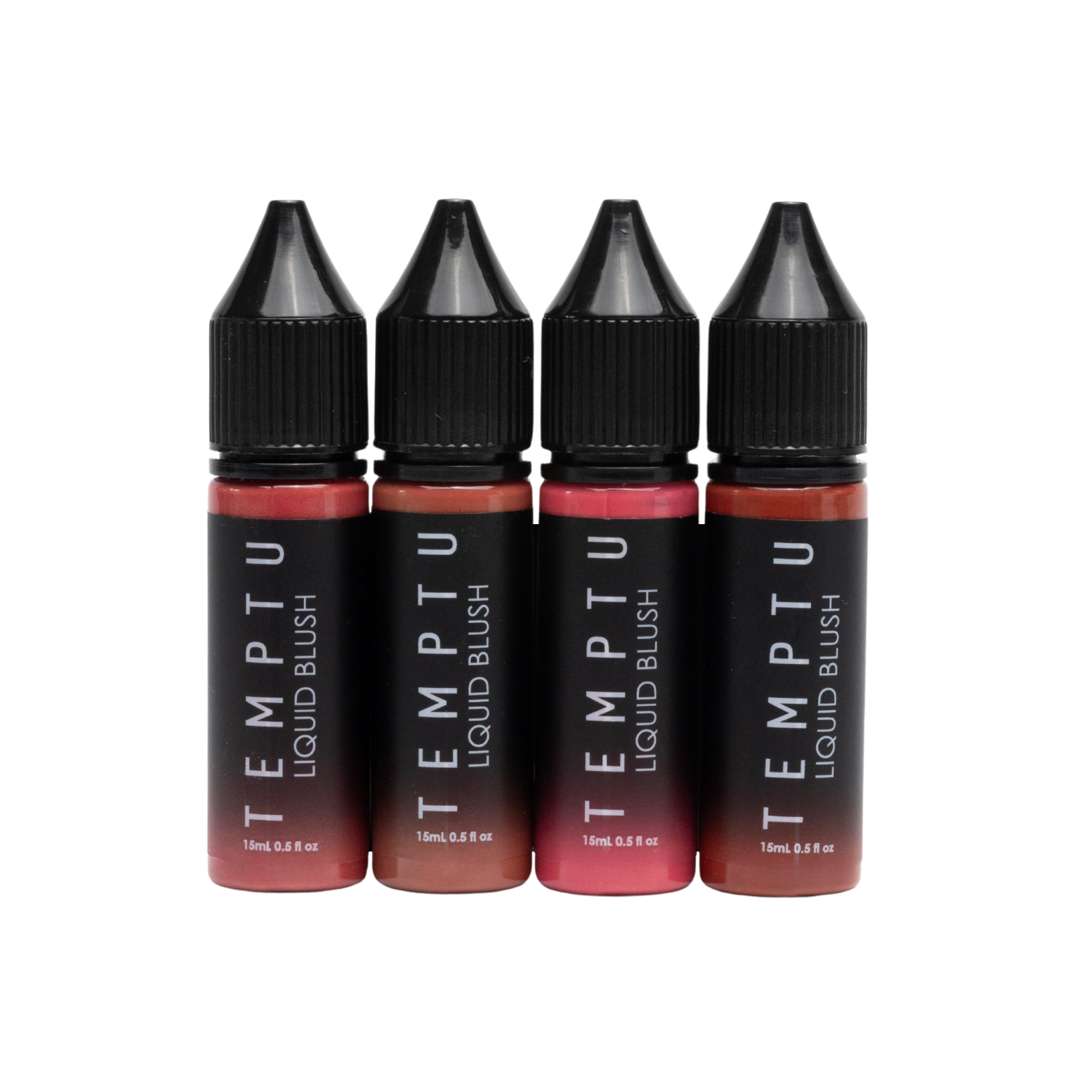 TEMPTU Liquid Blush Set Blush Liquide 4 Teintes Semi-Mat