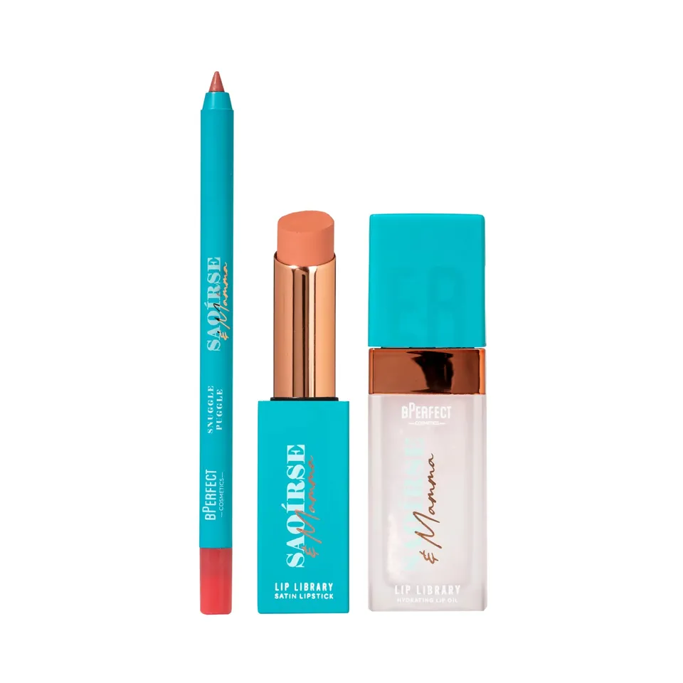 BPerfect Lip Library trio lèvres nude Snuggle Willow