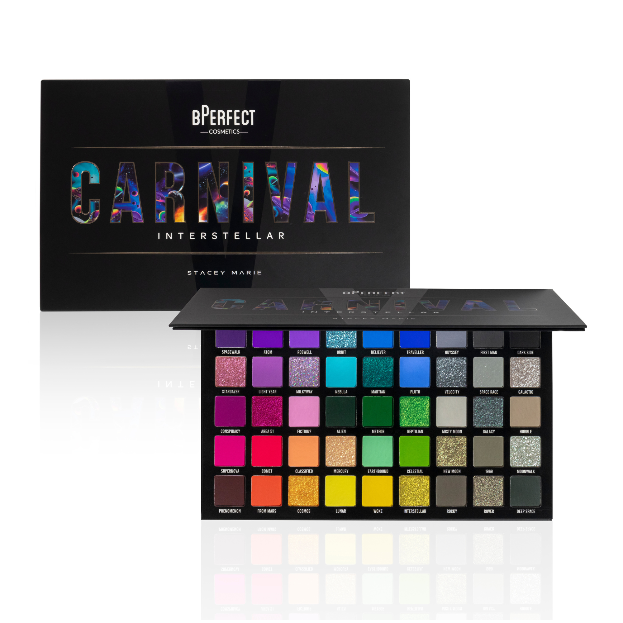 Be Perfect BPerfect x Collabs Carnival V Interstellar palette 60 g