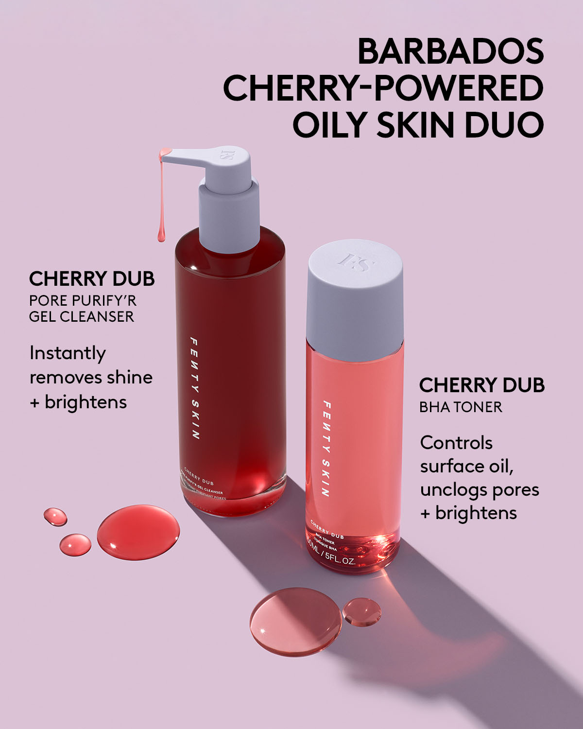 Fenty Beauty Cherry Dub Lotion BHA Acide Salicylique 150 ml