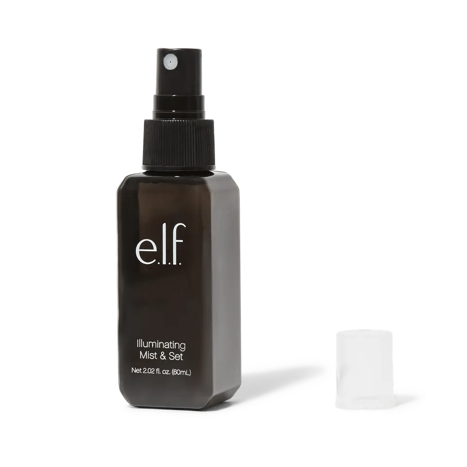 E.L.F Face Illuminating Mist & Set Spray Éclat Petit