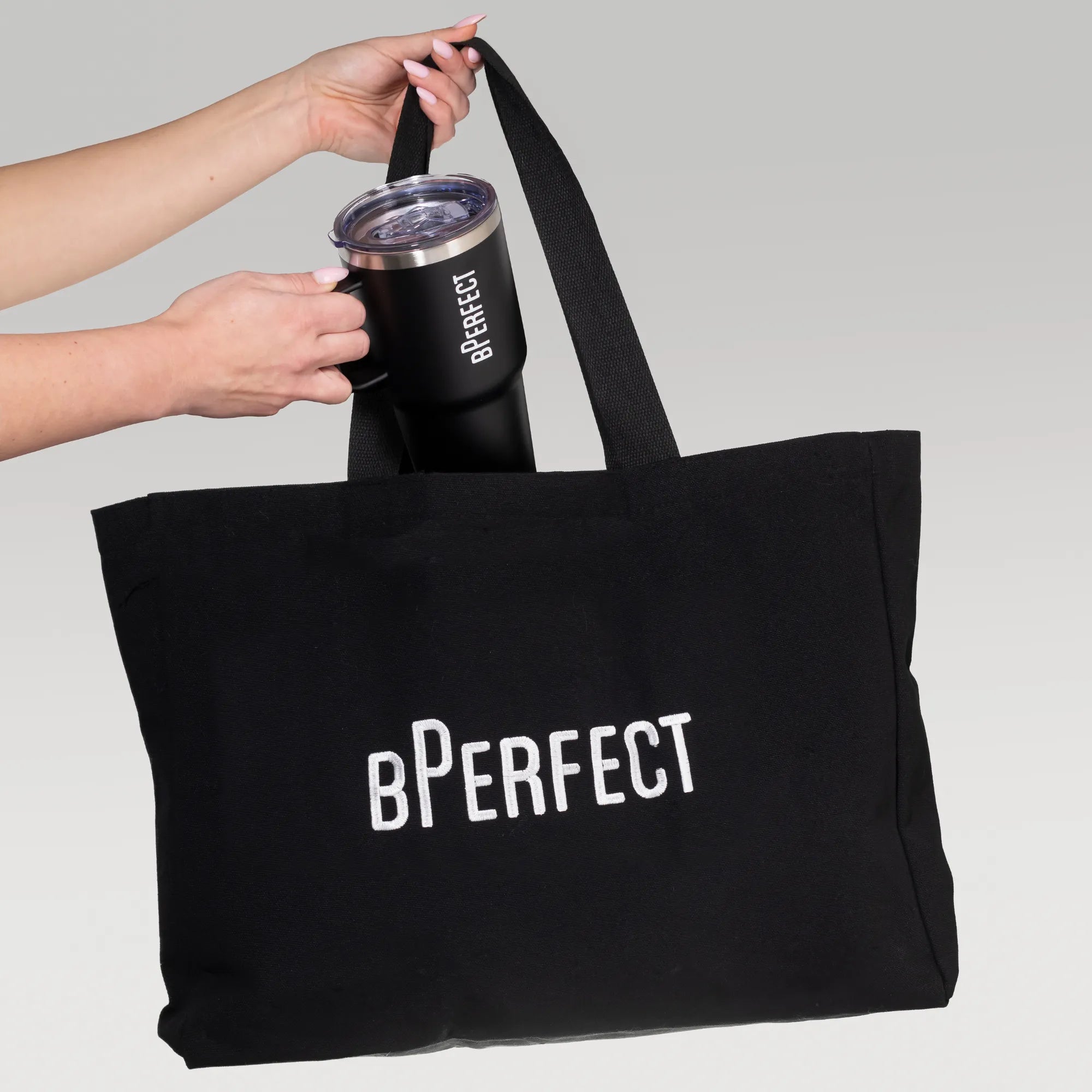 BPerfect Canvas Tote Bag sac toile grand format