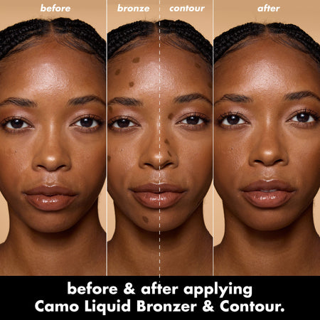 E.L.F Camo Liquid Bronzer & Contour bronzeur liquide sculptant