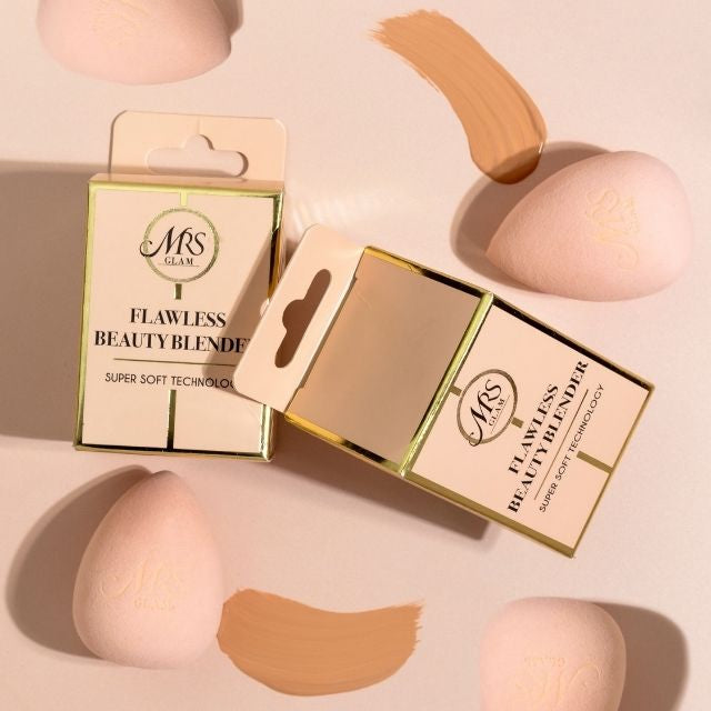 Mrs Glam Flawless Beauty Blender éponge teint 7,45 g douce