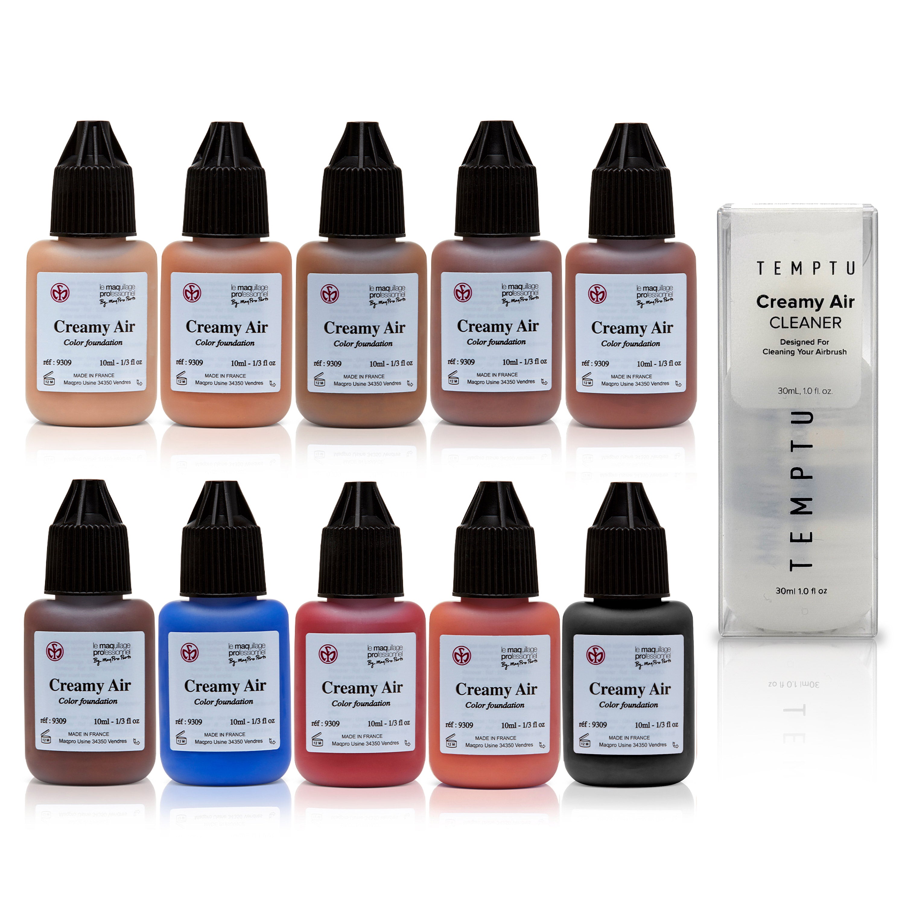 TEMPTU Creamy Air Tattoo Cover fond de teint set Light