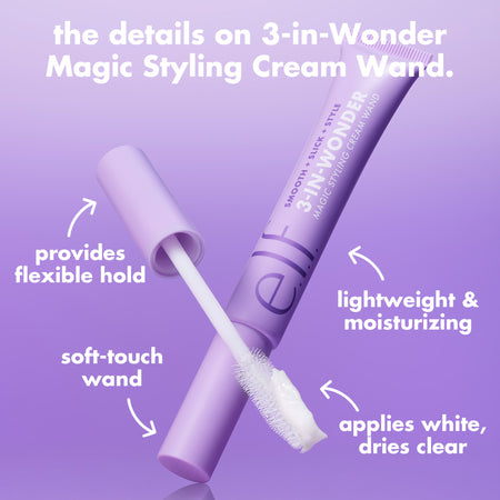 E.L.F. Hair 3-in-Wonder Duo crème coiffante 3-en-1 tenue souple