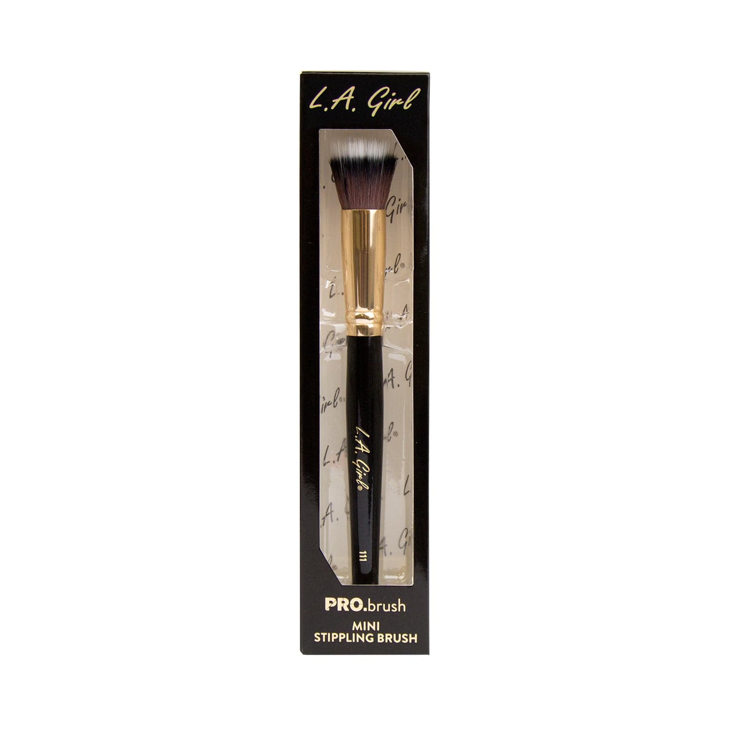 L.A. Girl Brushes GPB111 Mini Stippler pinceau teint duo fibre