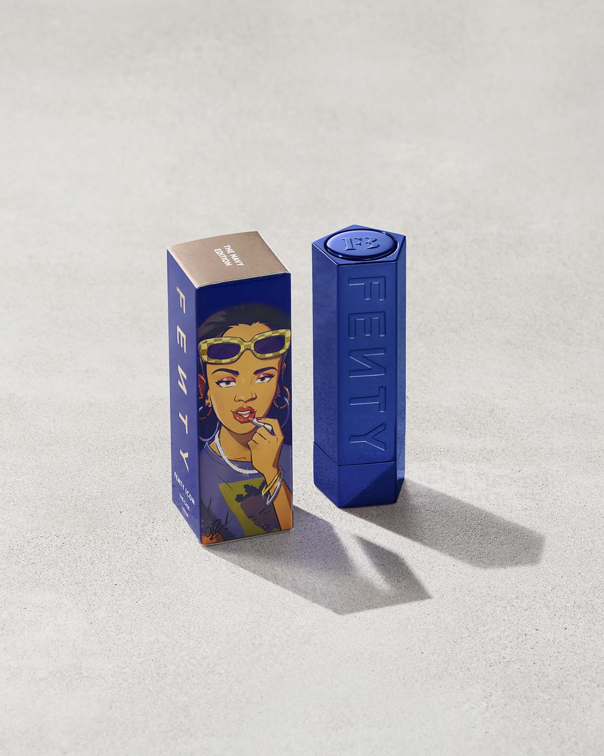 Fenty Beauty Fenty Icon étui rouge à lèvres Navy Edition