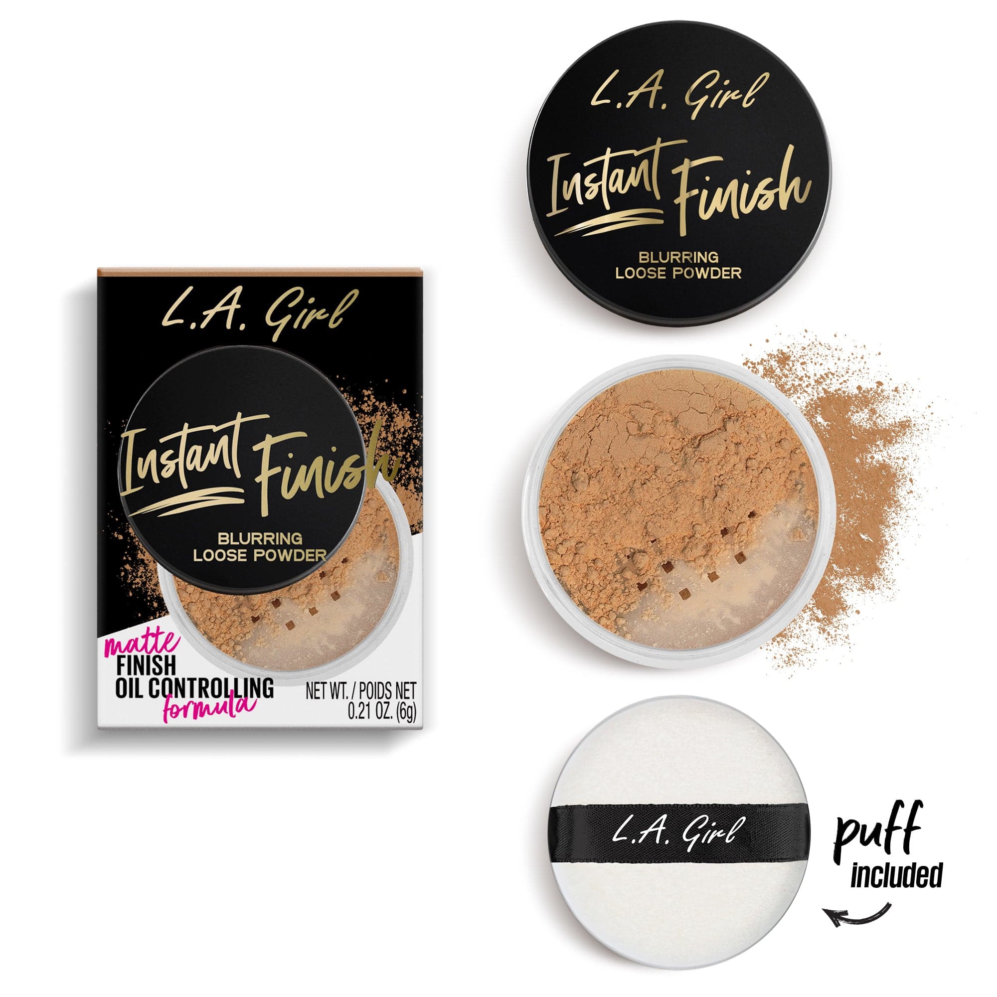 L.A. Girl Powder GLP730 poudre libre Light mat
