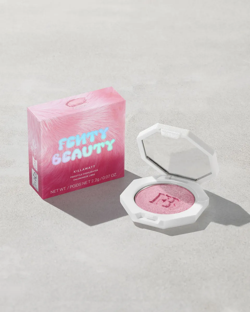 Fenty Beauty Mini Killawatt highlighter Wattabrat rose