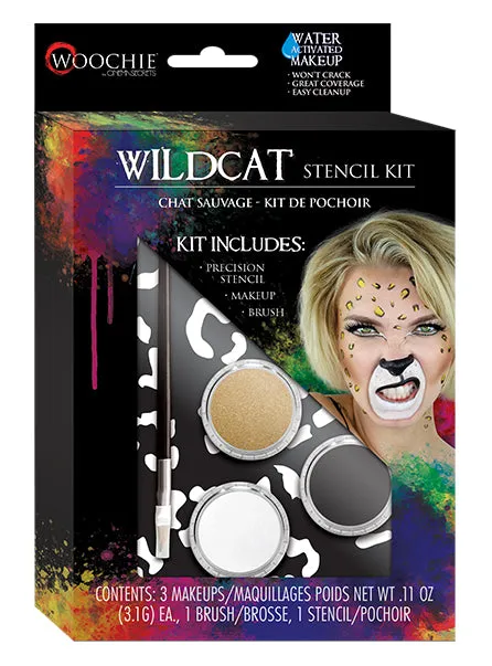 Cinema Secrets Woochie Kit Maquillage Wildcat Pochoirs
