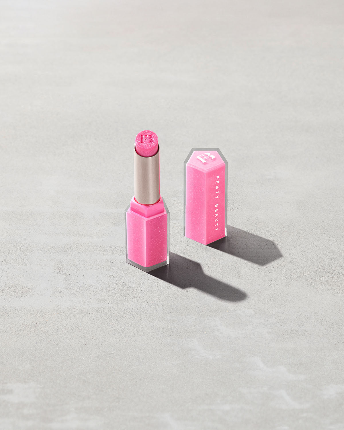 Fenty Beauty Gloss Bomb Stix gloss stick Flamingo Fling shimmer