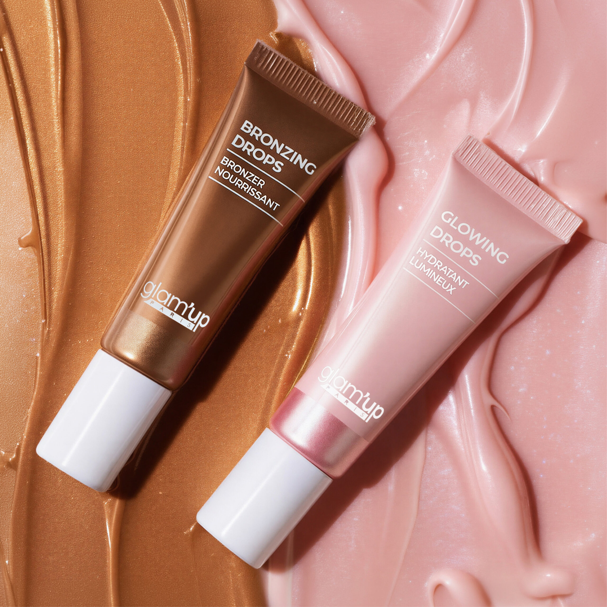 Glam'Up Skincare kit glass skin enlumineur + bronzer glow