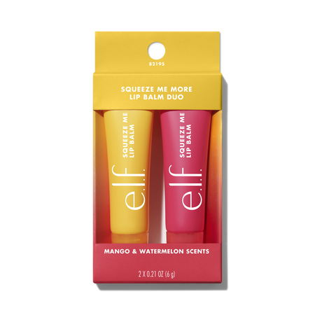 E.L.F Squeeze Me More Lip Balm Duo baume lèvres teinté 2 teintes