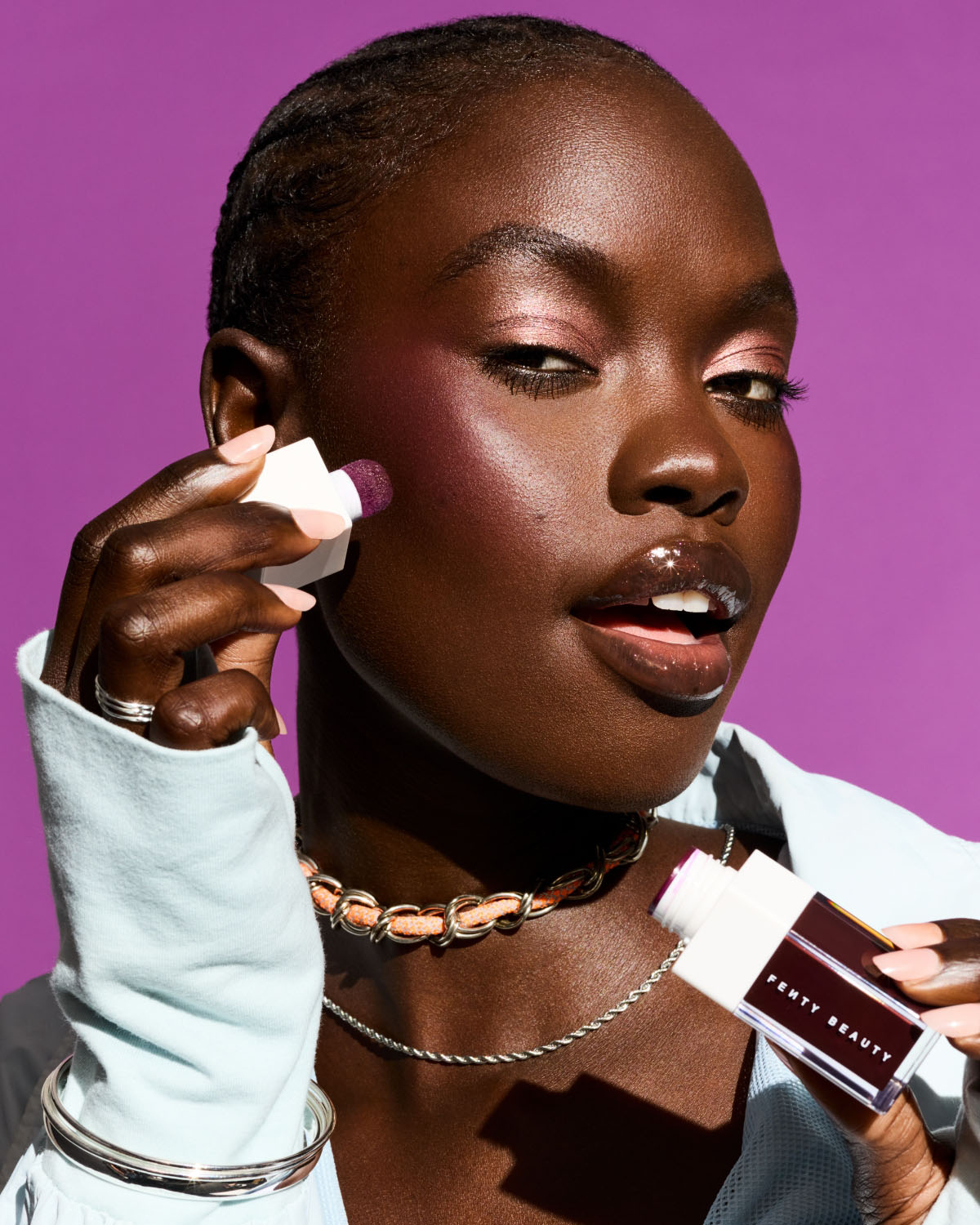 Fenty Beauty Poppin' Duo Blush Liquide + Gloss Lèvres
