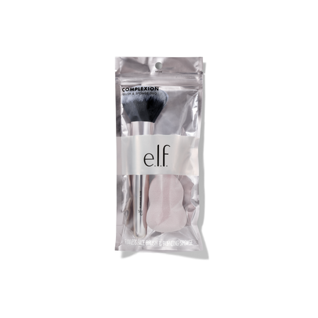 E.L.F. Complexion Brush & Sponge Duo set pinceau teint