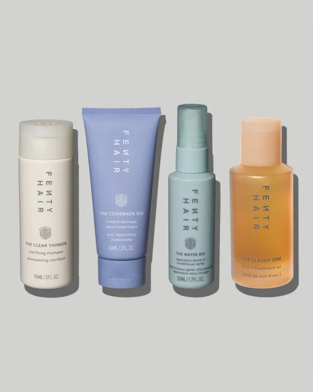 Fenty Beauty Showrunners coffret cheveux voyage réparation hydratant