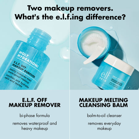 E.L.F Holy Hydration Off démaquillant liquide waterproof
