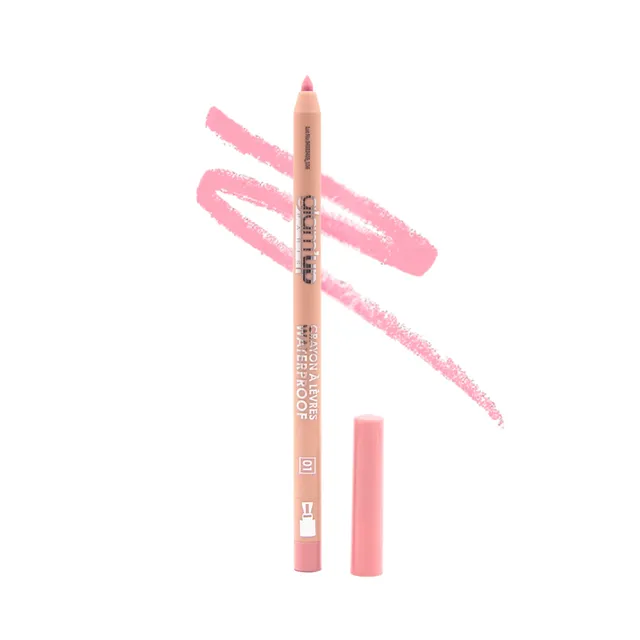 GLAM'UP Les Lèvres Crayon Rétractable Waterproof Tasty N°1