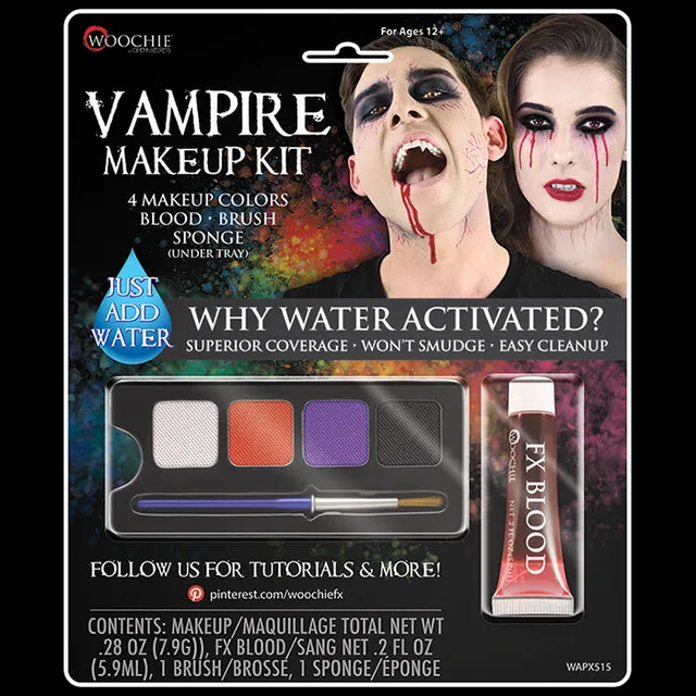 Cinema Secrets Woochie Kit Maquillage Vampire Deluxe effet Halloween