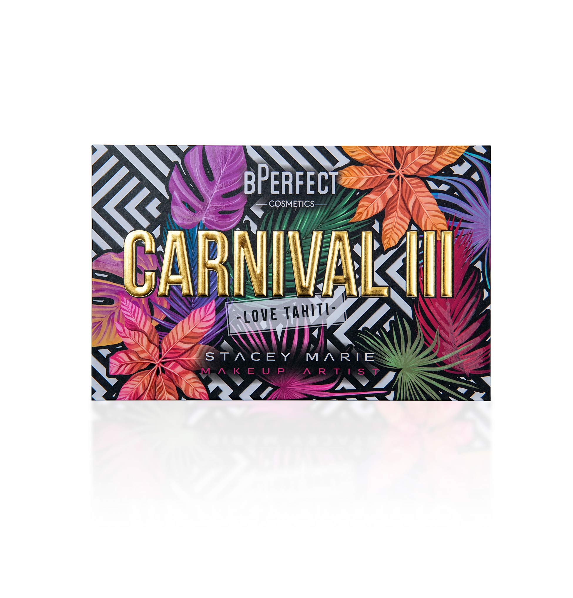 BPerfect Carnival III Love Tahiti palette yeux 31 fards