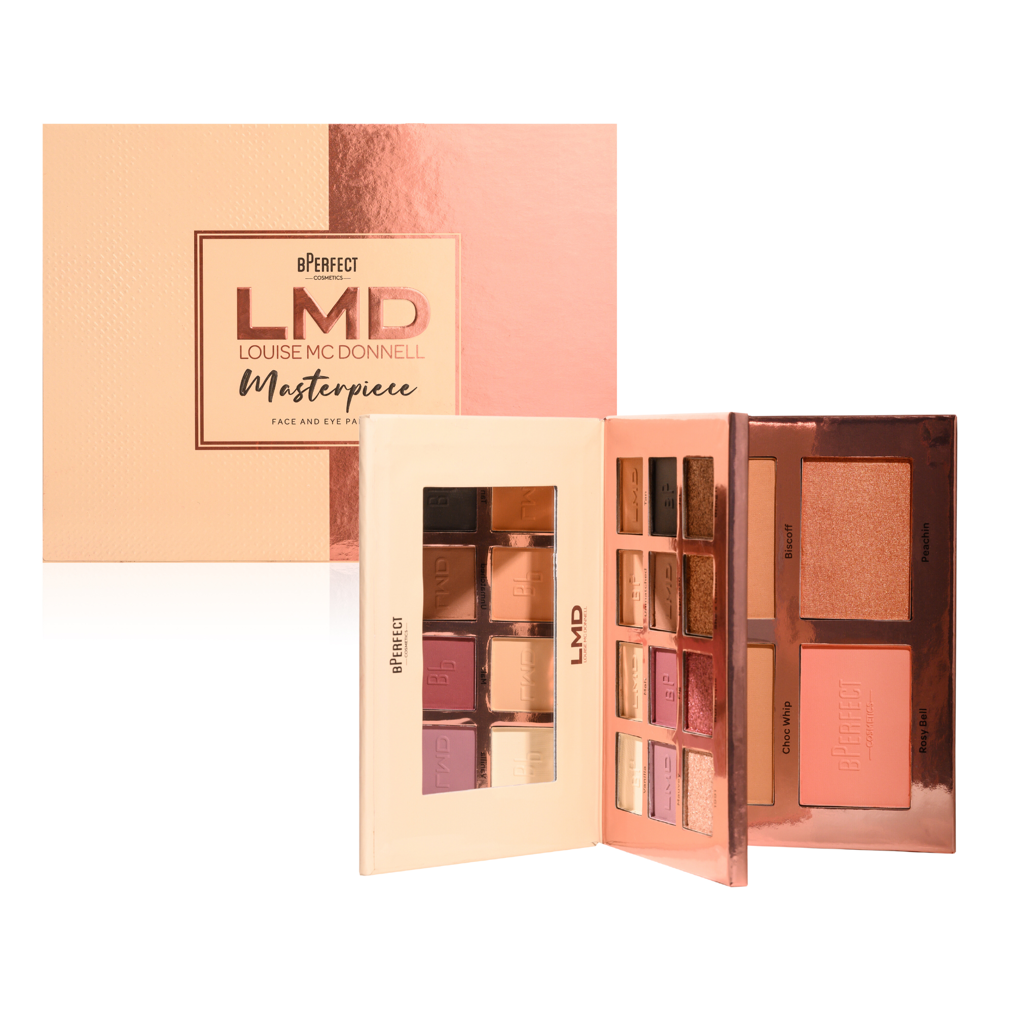 BPerfect x LMD Masterpiece palette visage et yeux 52 g 16 teintes
