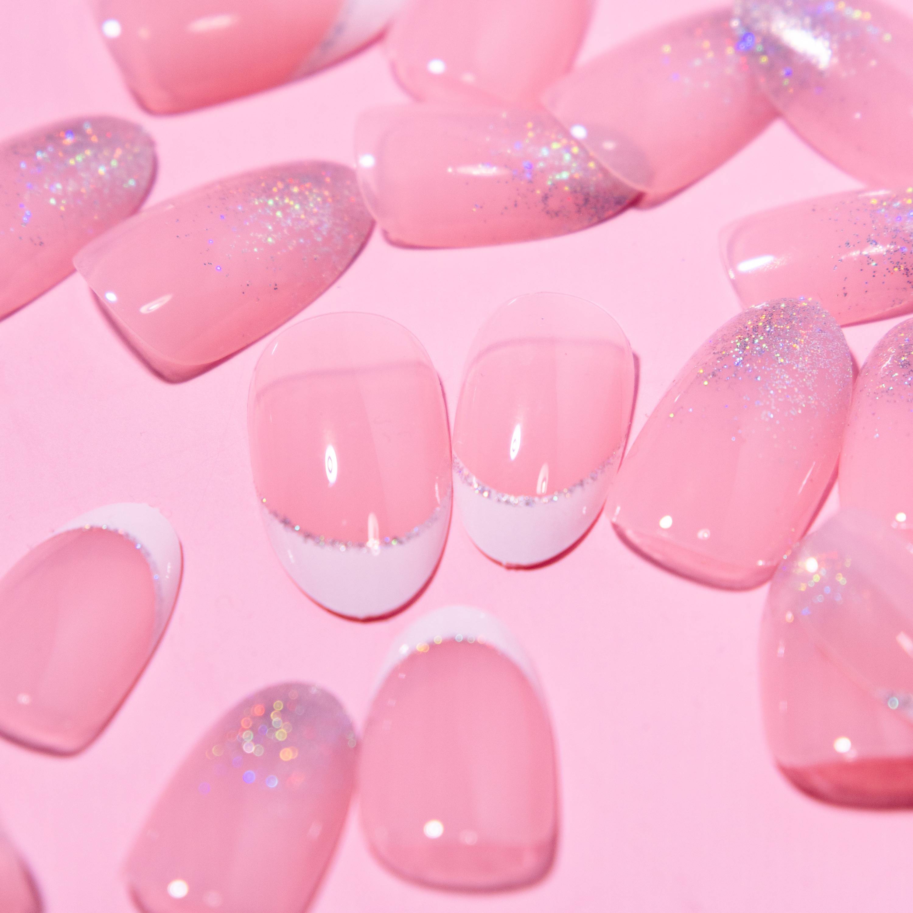 L.A. Girl Oh So Shiny GNT159G faux ongles Dream Team 60 pcs