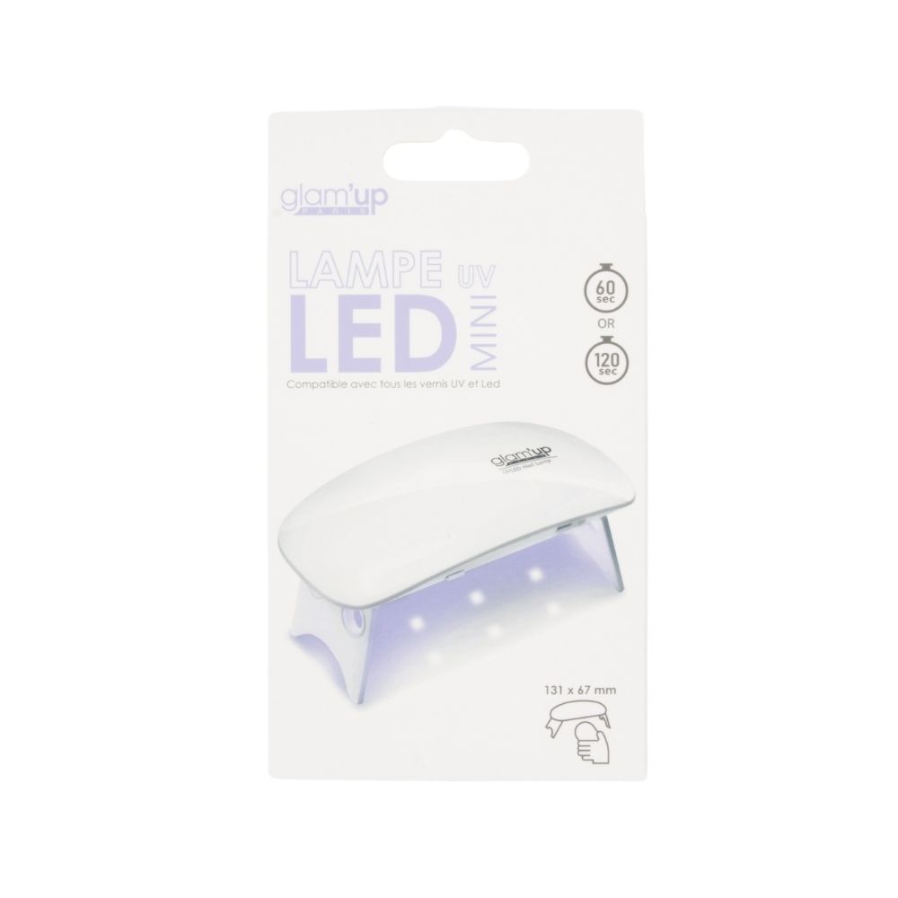 GLAM'UP Les Ongles Mini Lampe UV Ongles Gel 6W USB