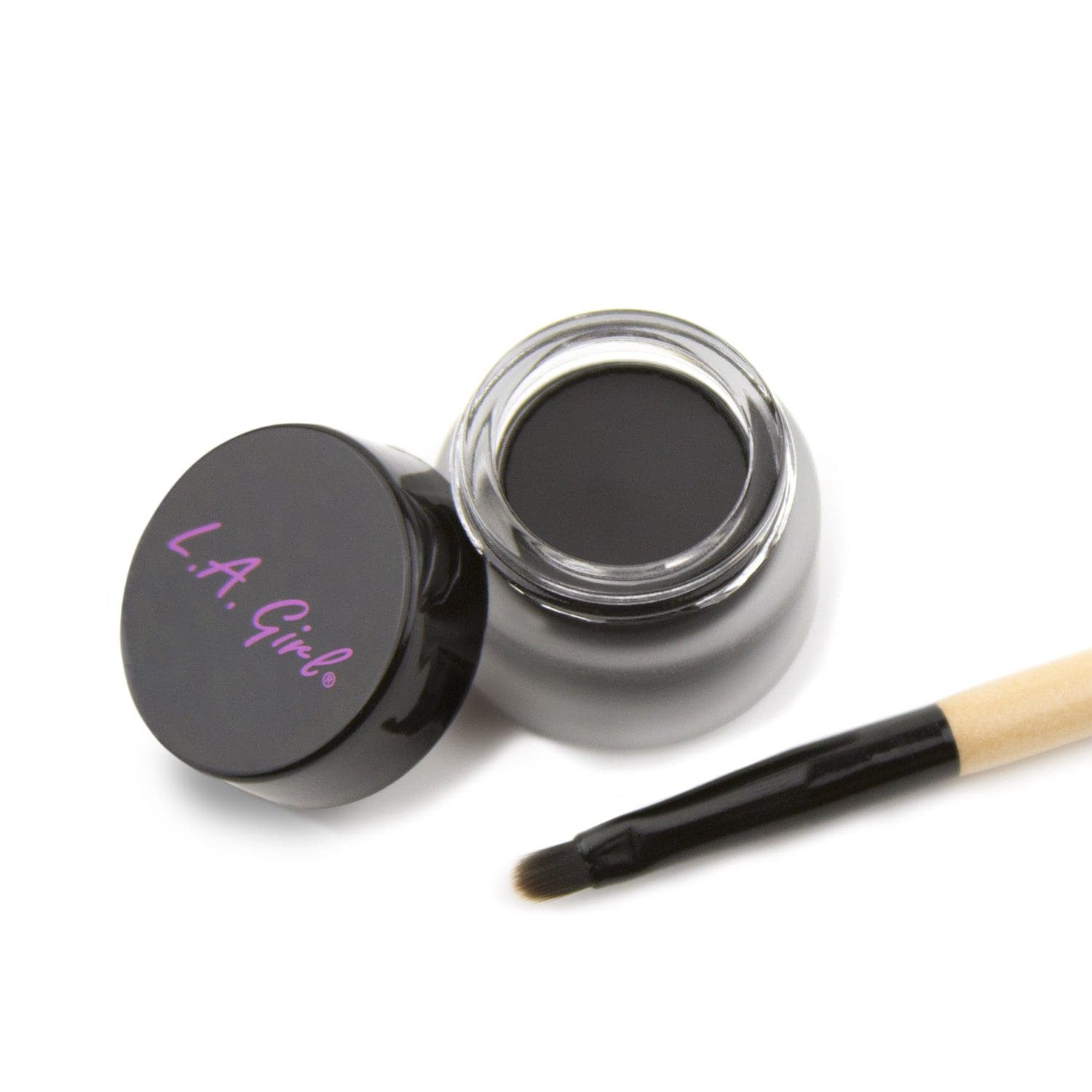 L.A. Girl Gel Liner Kit eyeliner gel GEL722 Very Black mat