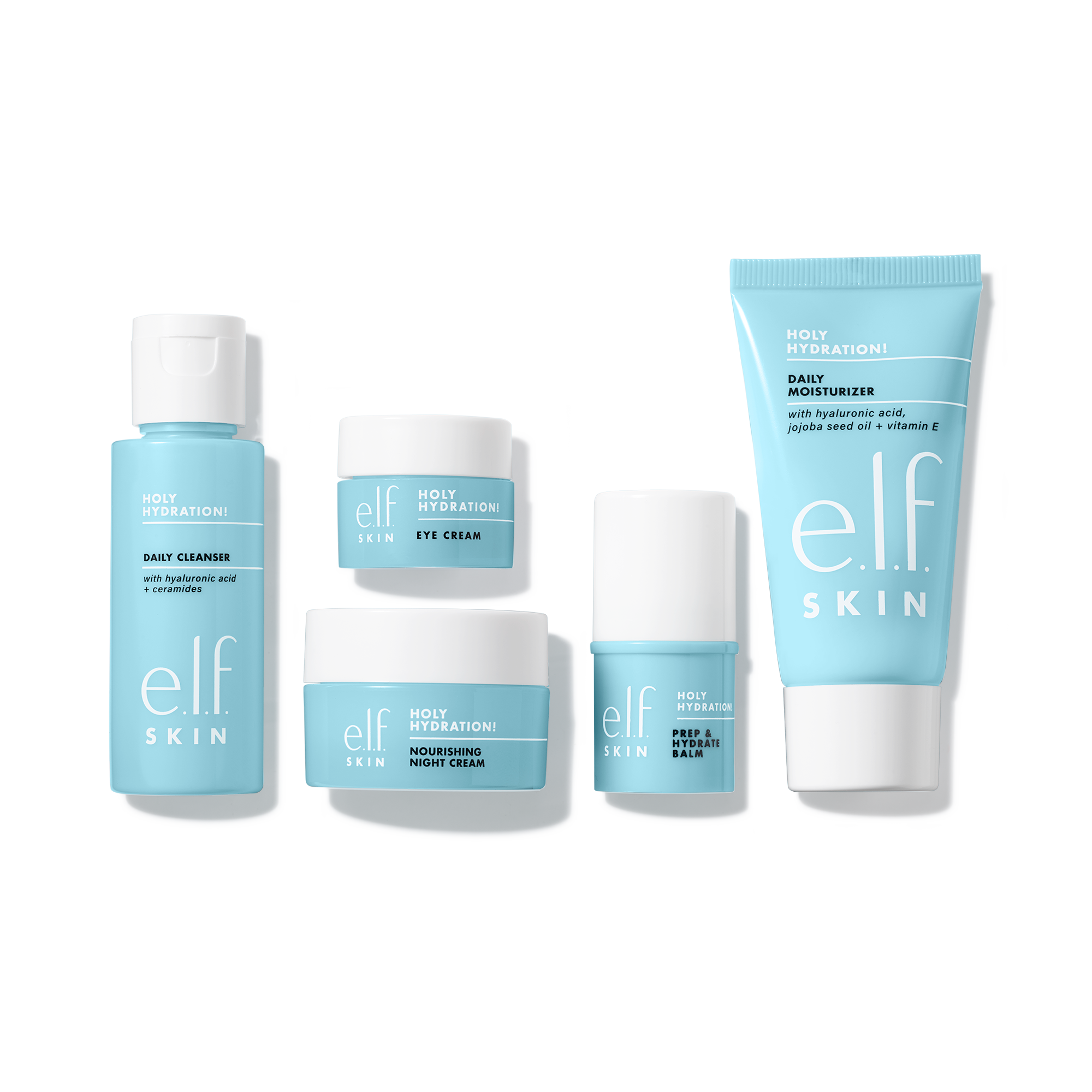 E.L.F. Moisturizers Jet Set Kit Hydratation 5 Soins Voyage