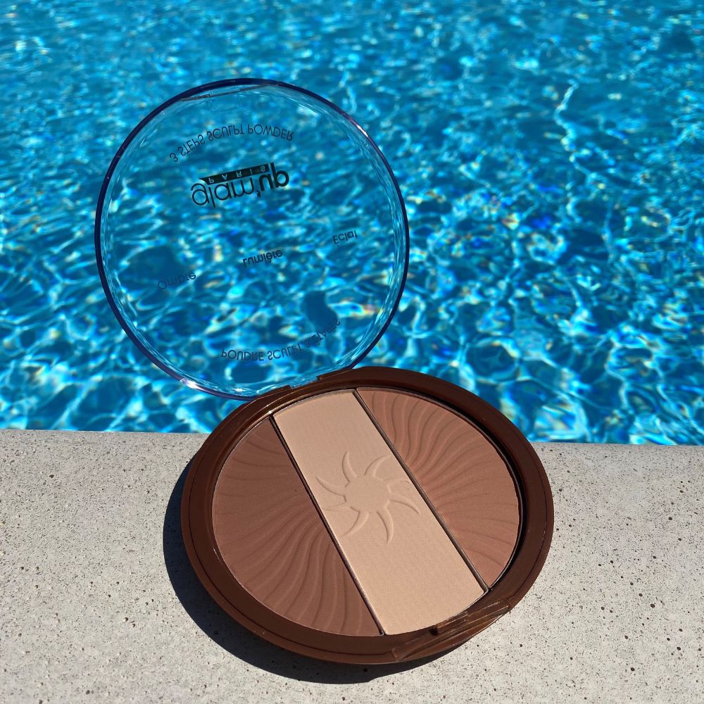 GLAM'UP Le Teint Poudre Soleil 3 Étapes Trio Mat