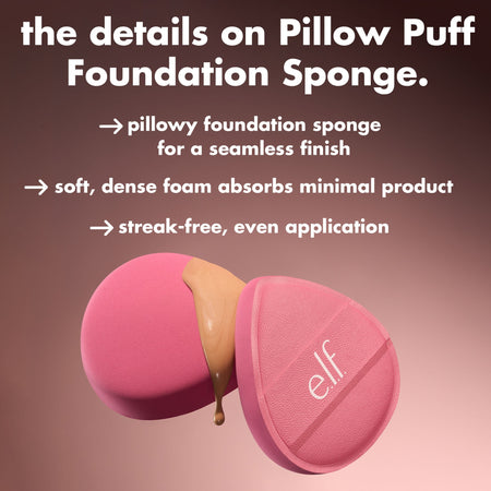 E.L.F. Pillow Puff Éponge Fond de Teint