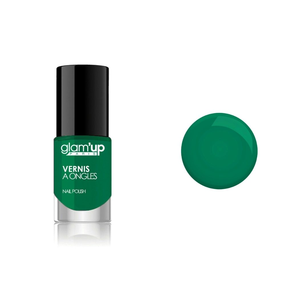 GLAM'UP Les Ongles Vernis à Ongles Jade brillant