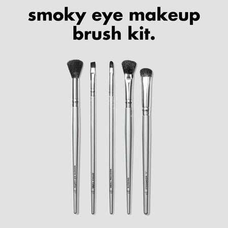 E.L.F Smoky Eye Kit Pinceaux Yeux Smoky 5 Pièces