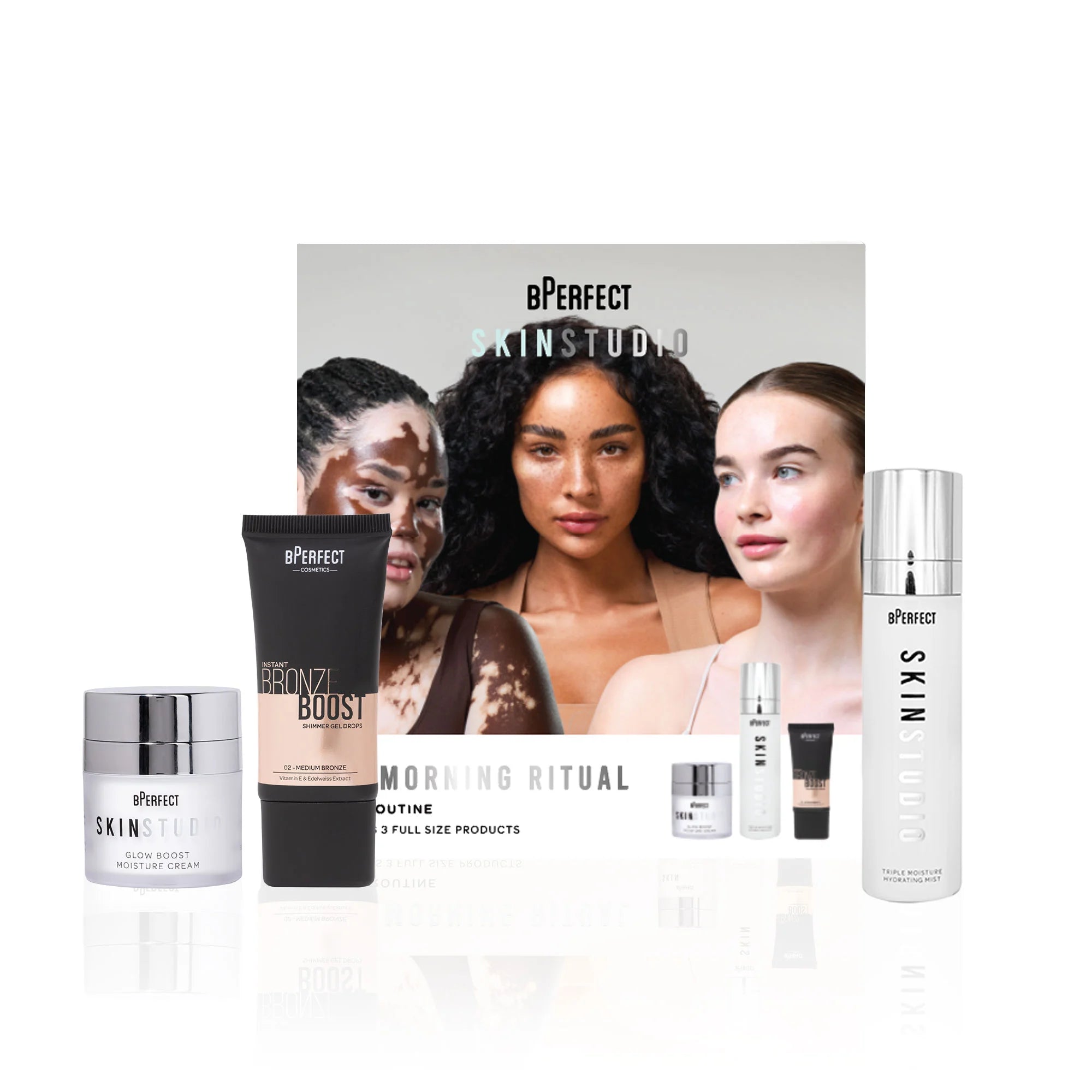 BPerfect Skin Studio Morning Ritual coffret glow 3 soins visage