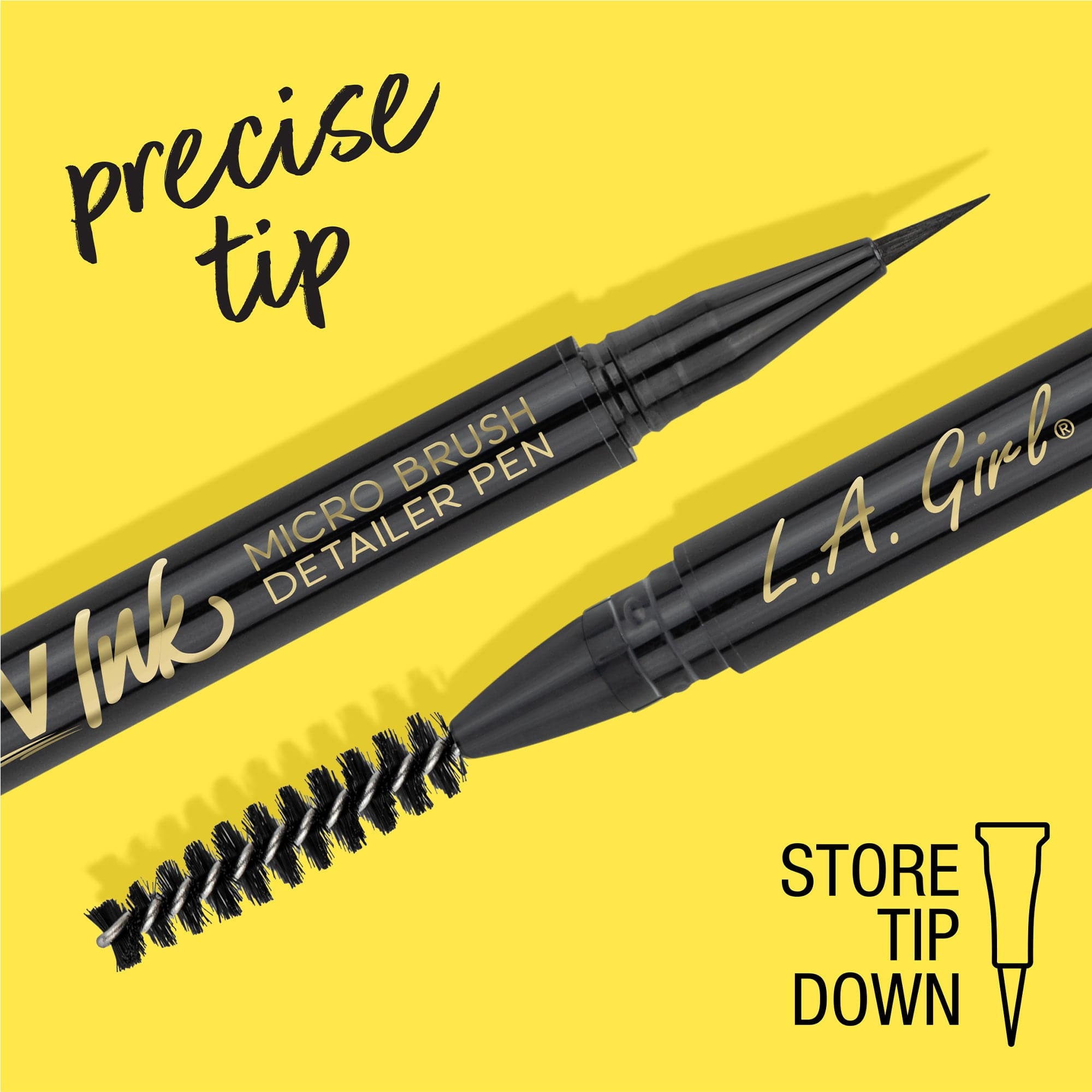 L.A. Girl Brow Ink GBP feutre sourcils brun micro-poils