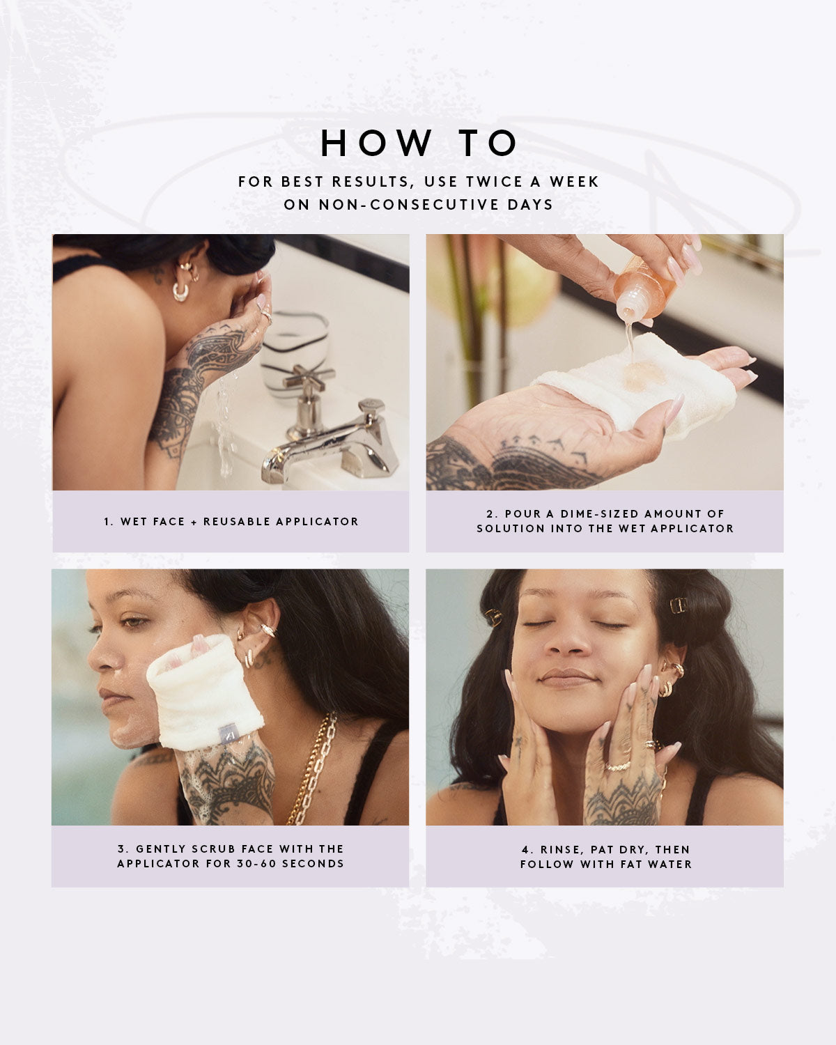 Fenty Beauty Pre-Show Glow soin visage AHA 10% recharge