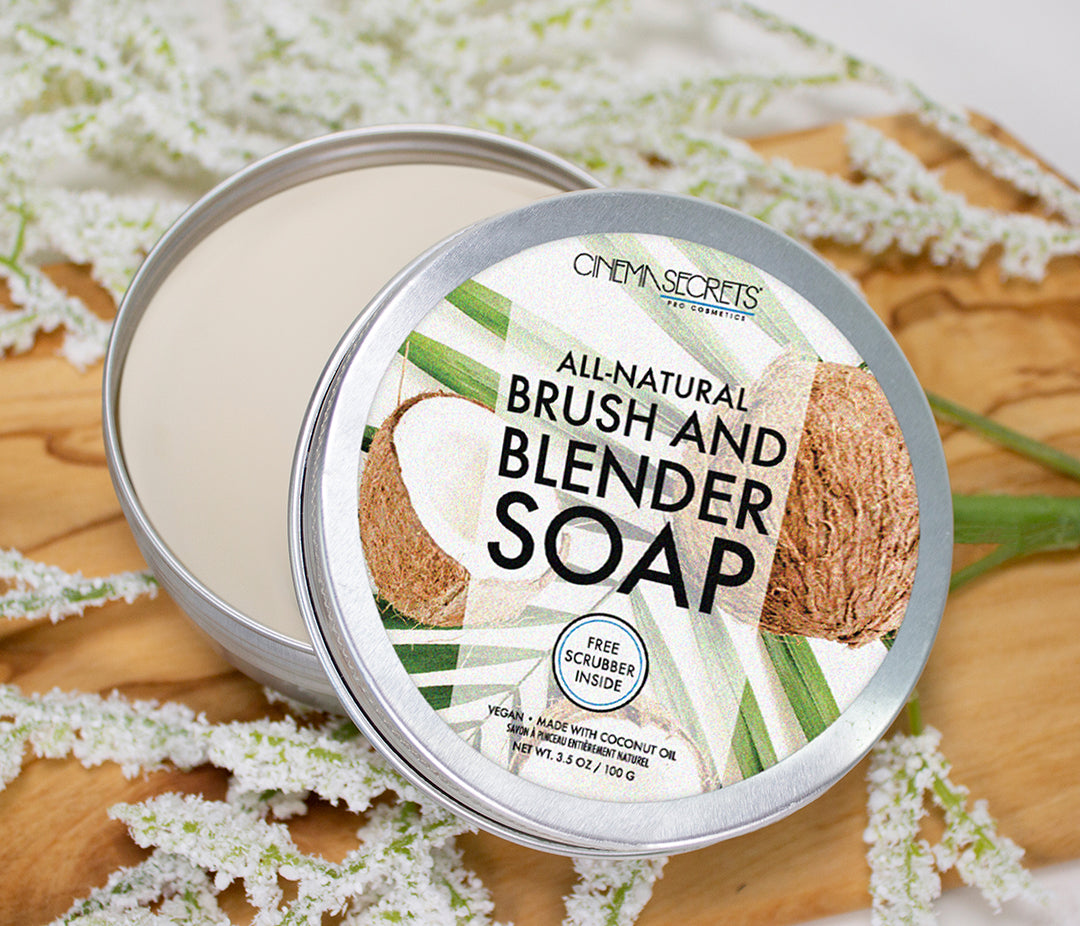 Cinema Secrets Brush Cleaners Savon Pinceaux Vegan Coco