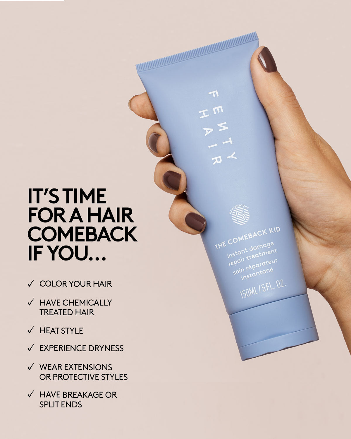 Fenty Beauty Comeback Kid Soin Cheveux Réparateur