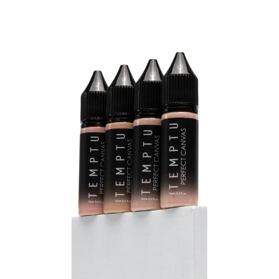 TEMPTU Perfect Canvas Fond de Teint Airbrush Light Lot 4 Teint Unifié