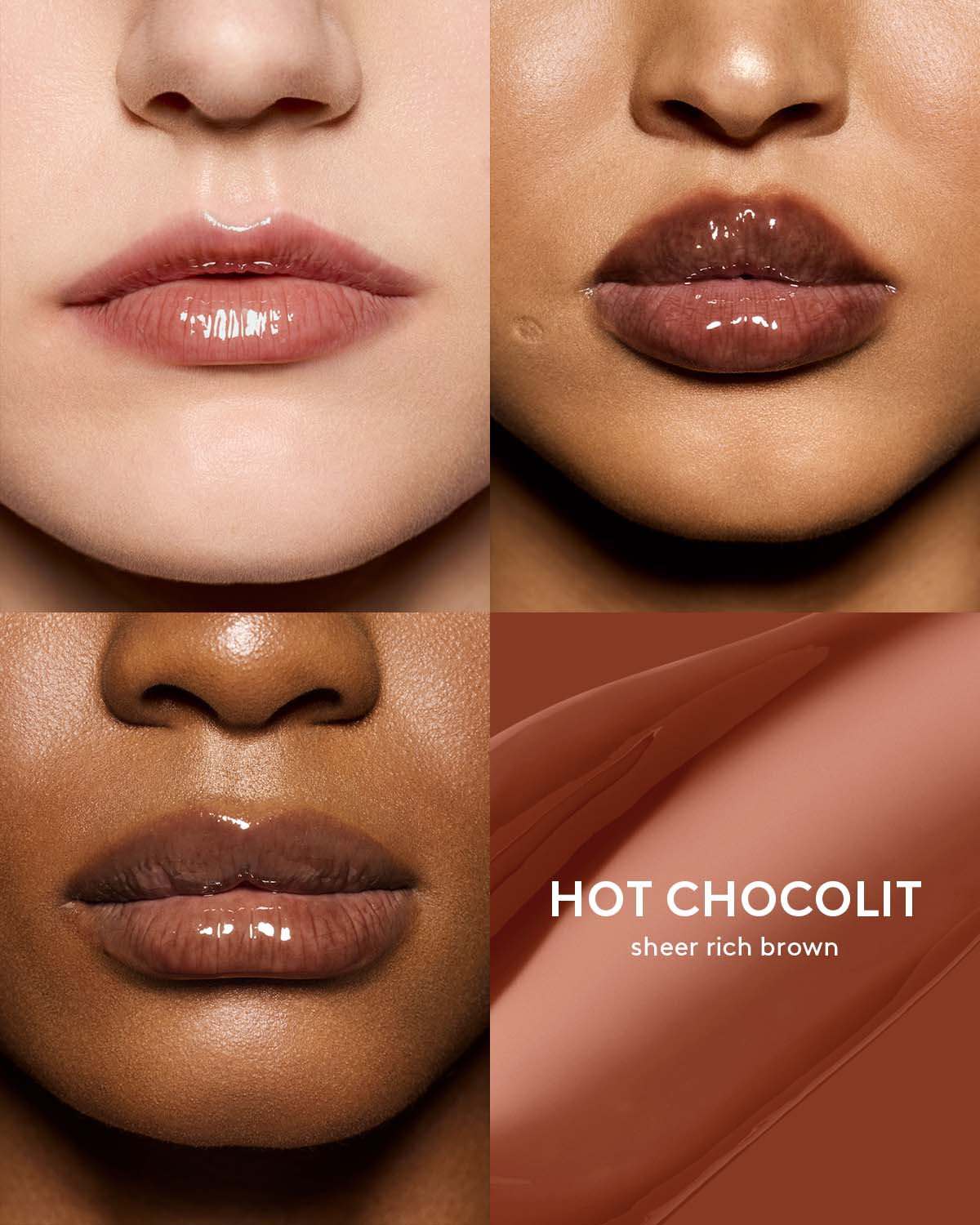 Fenty Beauty Gloss Bomb Heat Luminizer Gloss Hot Chocolit 9 mL repulpant