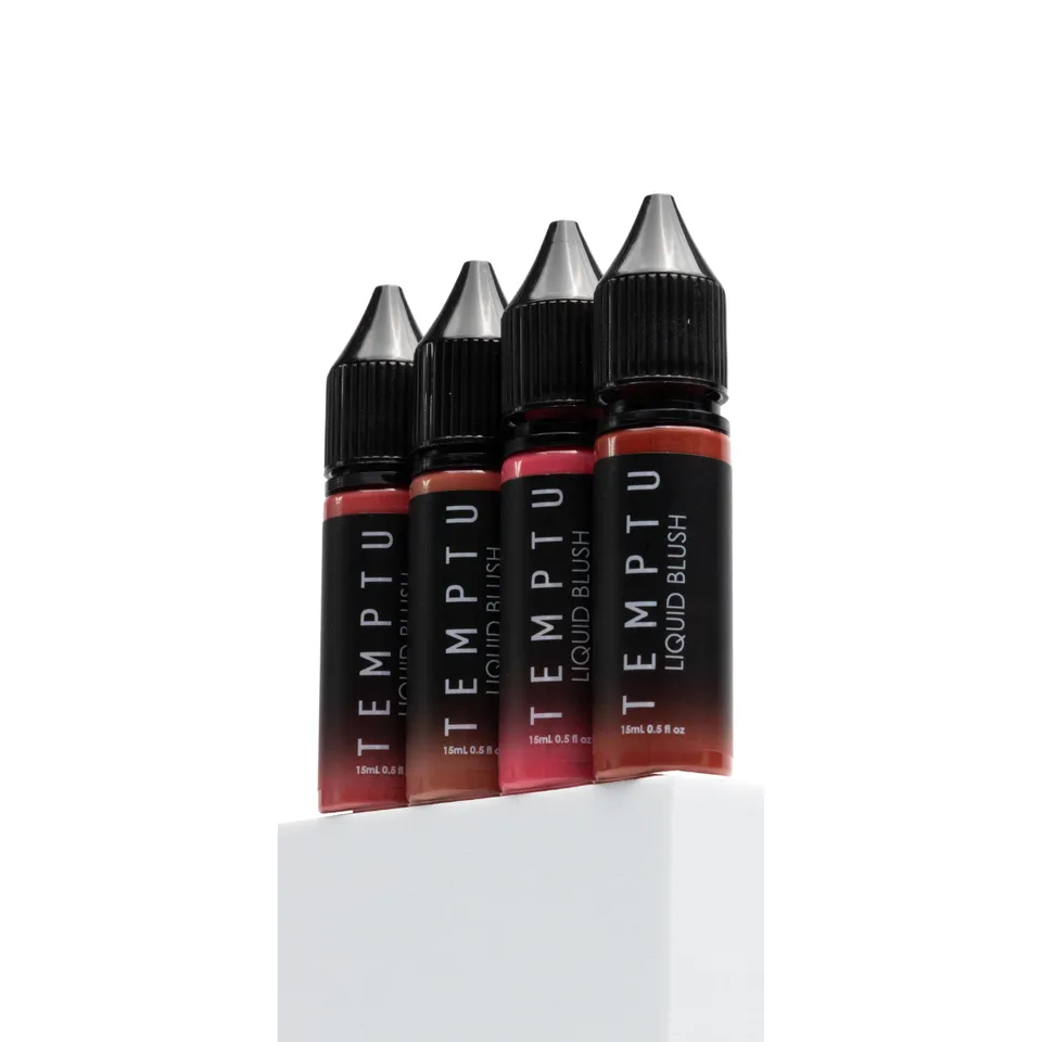 TEMPTU Liquid Blush Set Blush Liquide 4 Teintes Semi-Mat