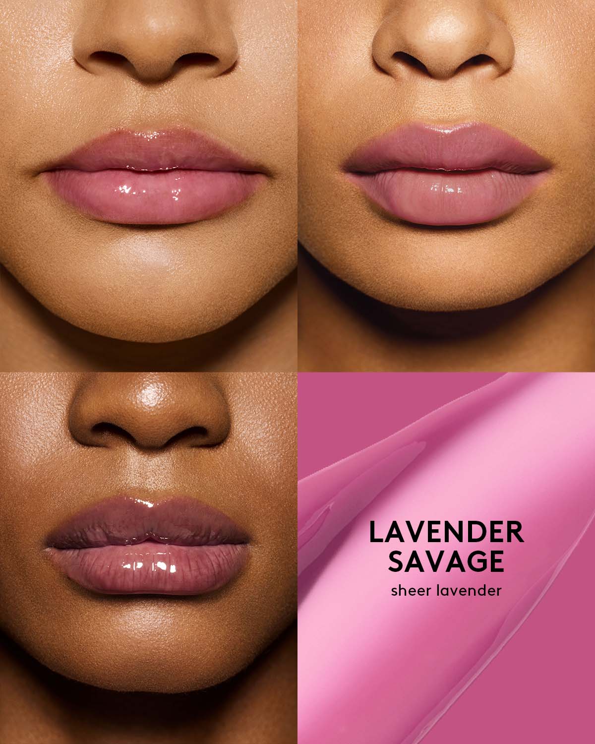 Fenty Beauty Gloss Bomb Heat gloss Lavender Savage 9 mL brillant