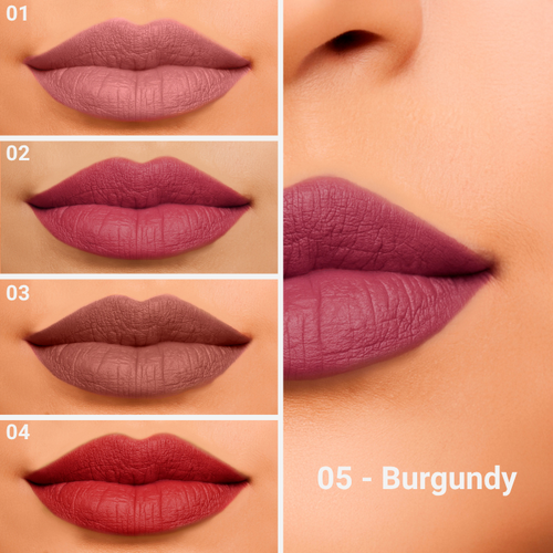Etoile by Rougj 05 Bordeaux Crayon Lèvres Waterproof