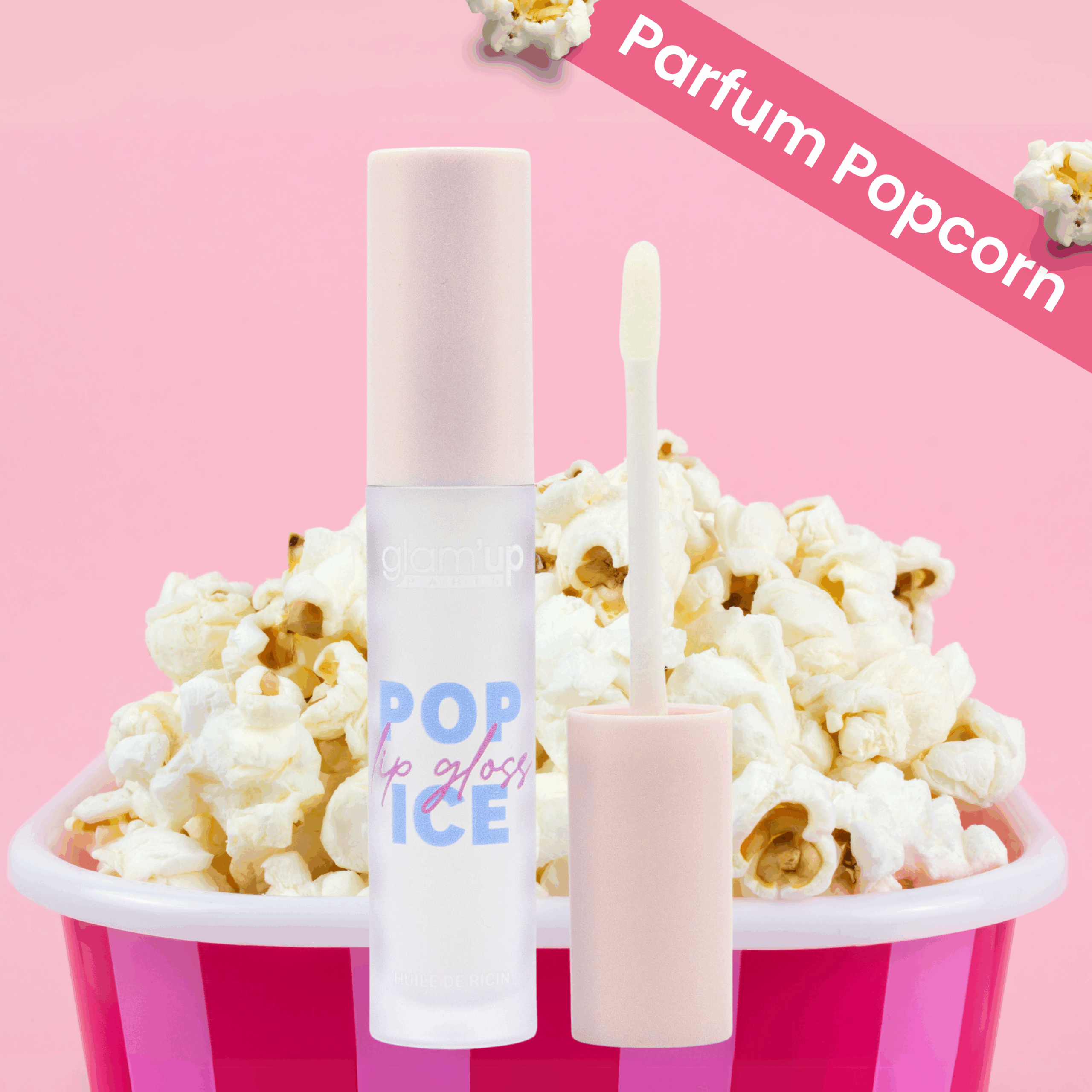 GLAM'UP Les Lèvres Gloss PoP Ice Froid Pop Corn