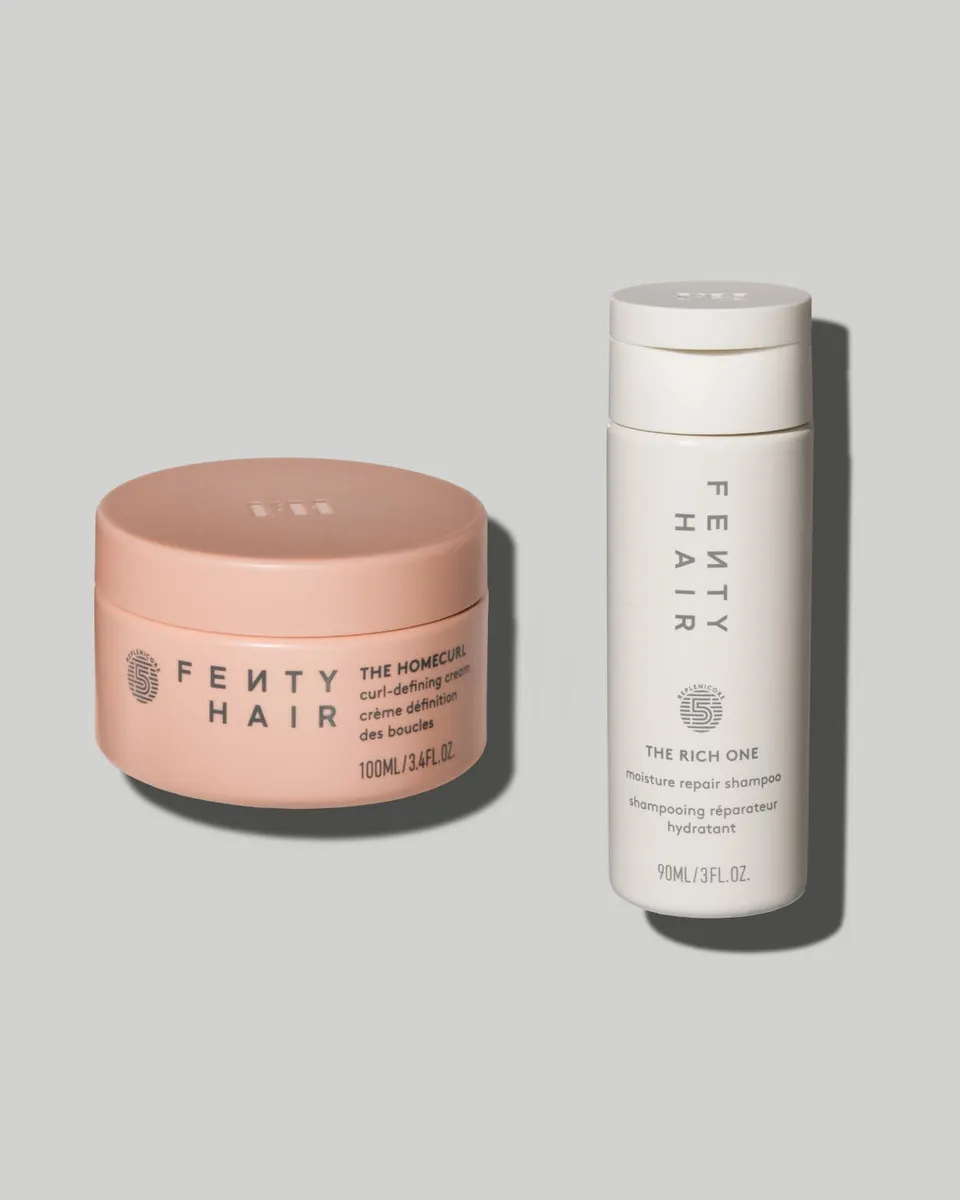 Fenty Beauty Curly Costars set shampooing + crème boucles